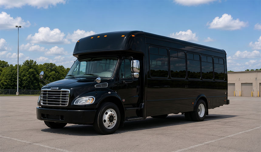 18-passenger minibus for charter in Champaign, IL