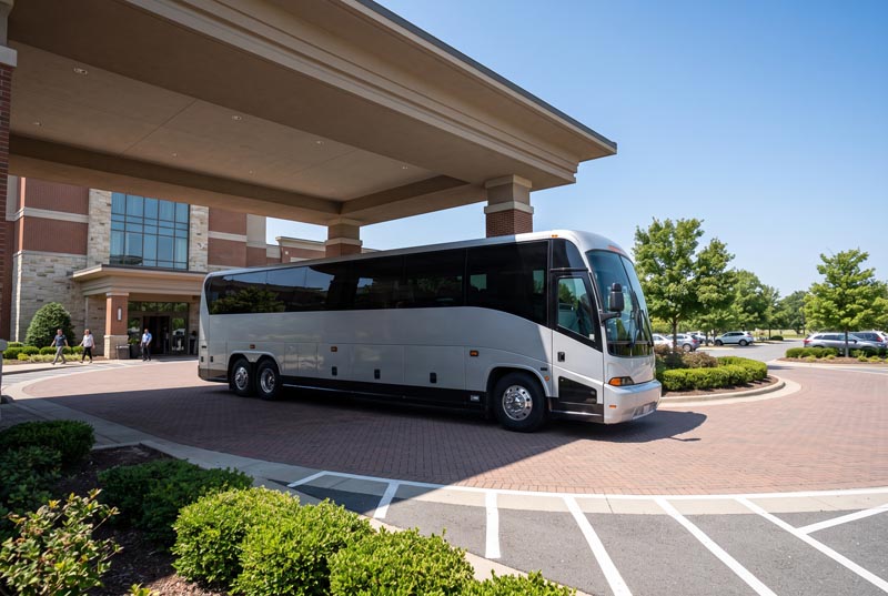 Corporate Charter Bus Rentals in Champaign, IL