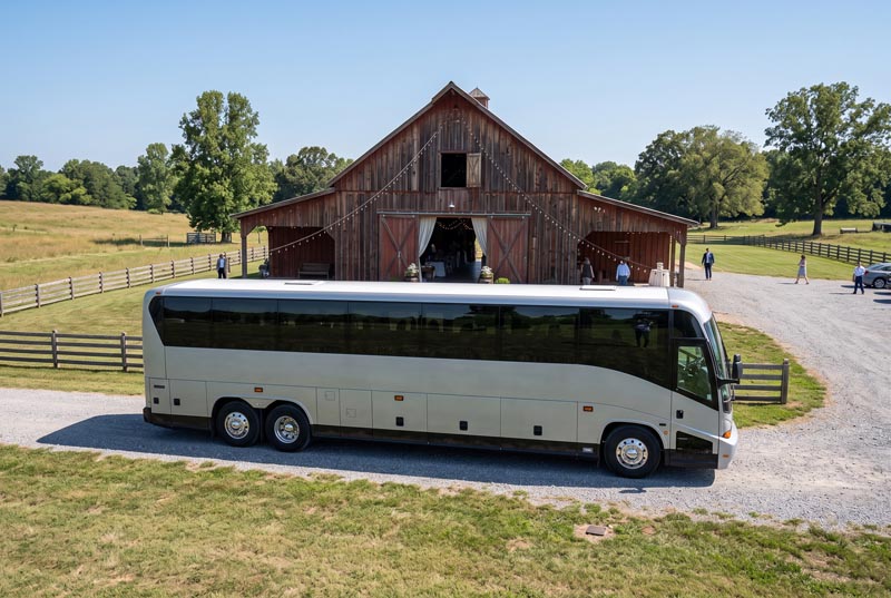 Wedding Shuttle Bus Services in Champaign, IL